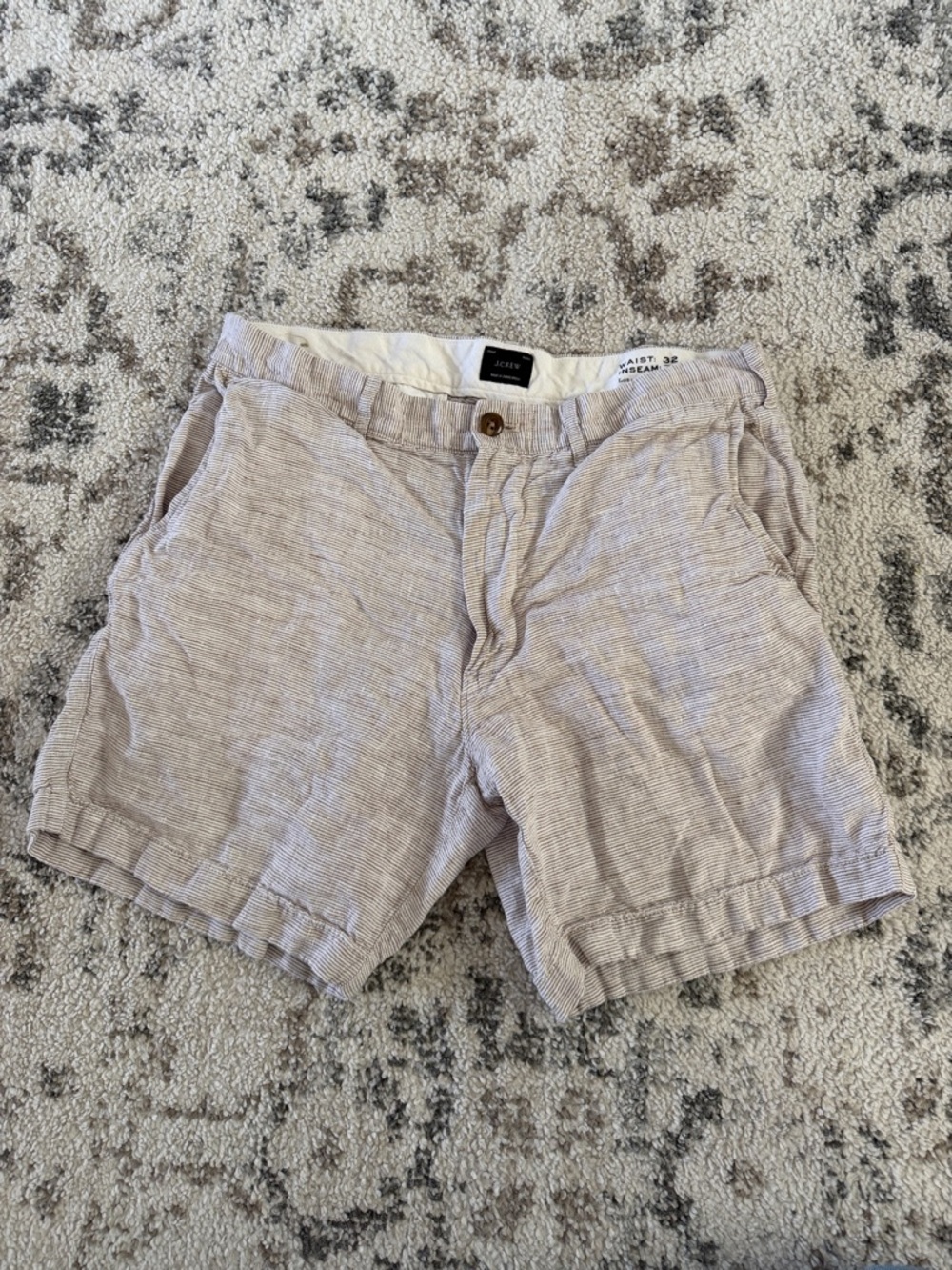 Men’s j. Crew linen shorts size 32